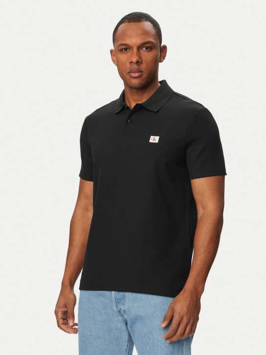 Calvin Klein pánské černé polo tričko