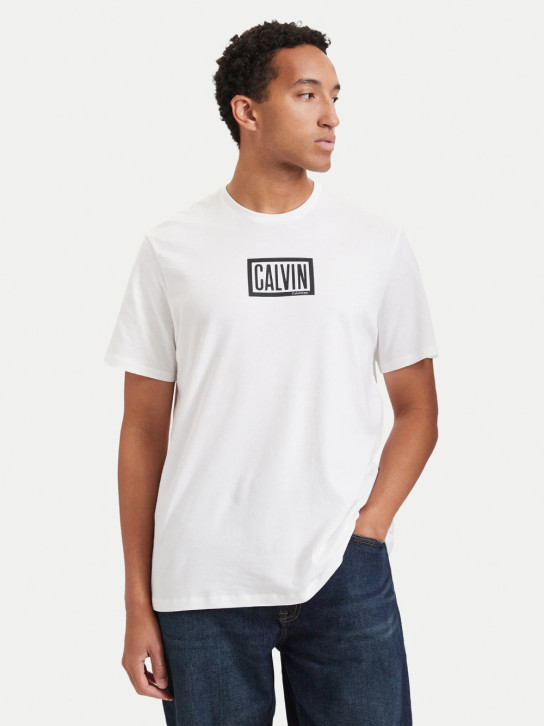 Calvin Klein pánské bílé tričko