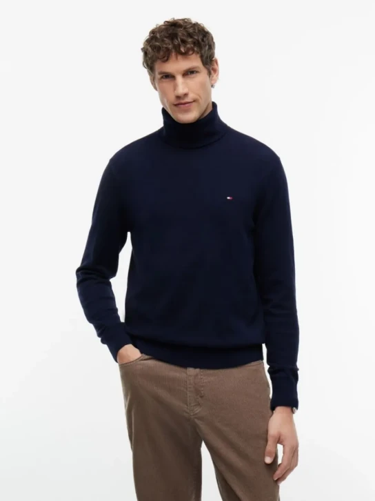 Tommy Hilfiger pánský tmavě modrý rolák