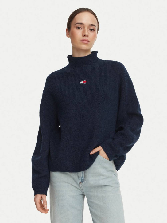 Tommy Jeans dámský modrý svetr
