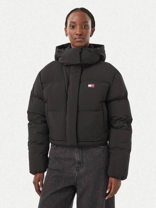 Tommy Jeans dámská černá bunda