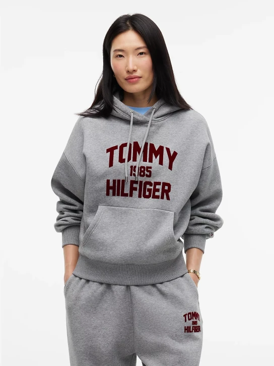 Tommy Hilfiger dámská šedá mikina