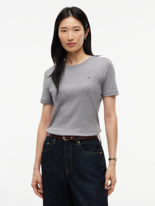 Tommy Hilfiger dámské šedé tričko