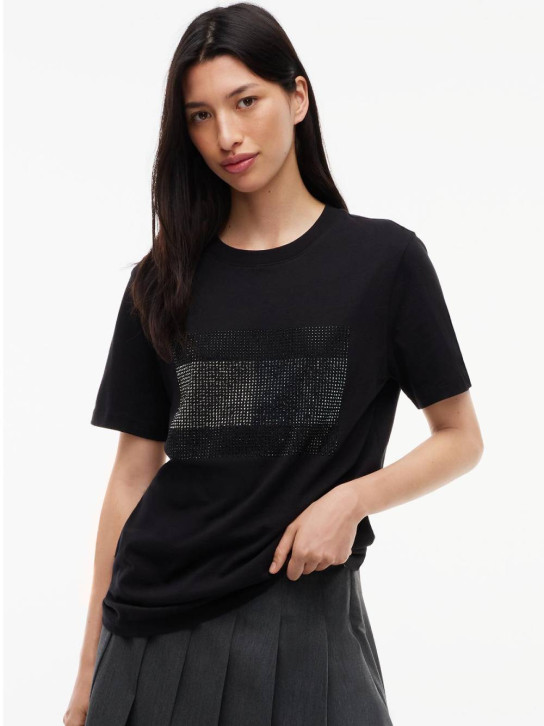 Tommy Jeans dámské černé tričko
