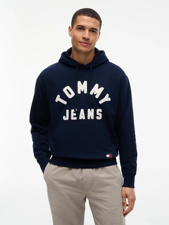 Tommy Jeans pánská tmavě modrá mikina
