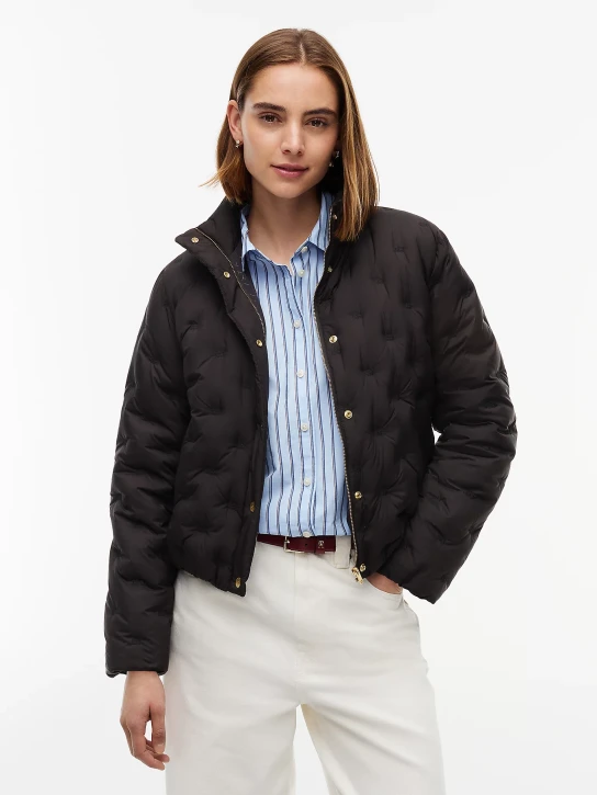 Tommy Hilfiger dámská černá péřová bunda