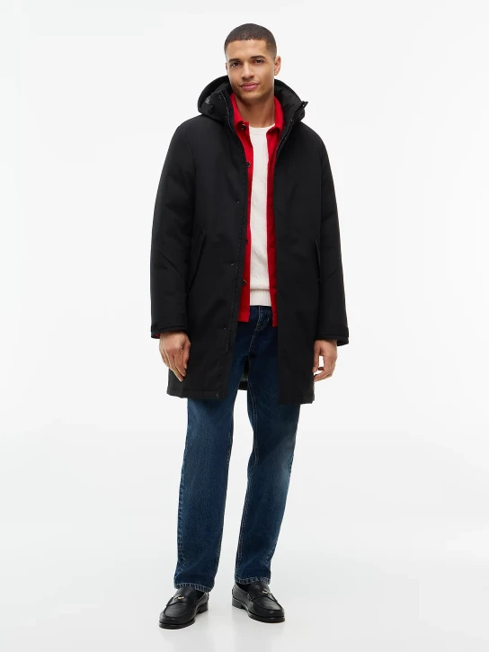 Tommy Hilfiger pánská černá parka