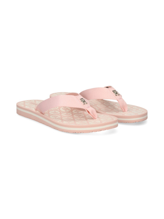 Tommy Hilfiger dámské růžové žabky