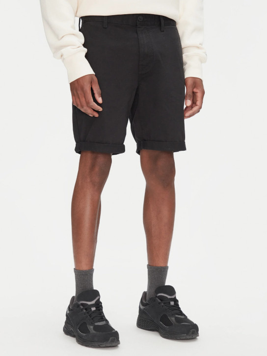Tommy Jeans pánské černé šortky