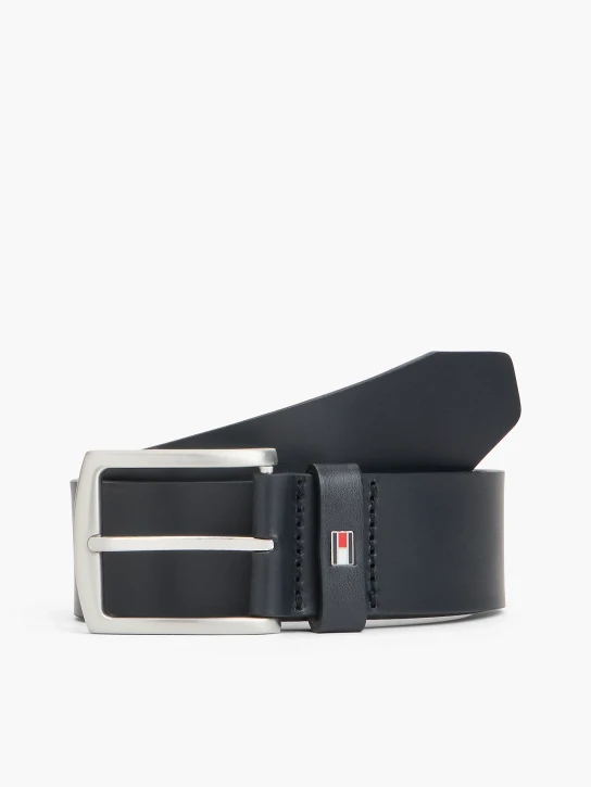 Tommy Hilfiger pánský tmavě modrý pásek