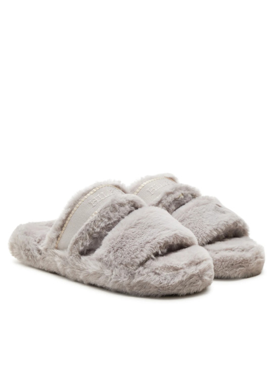 Tommy Hilfiger šedé papuče