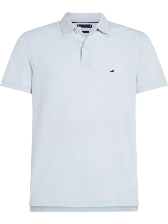 Tommy Hilfiger pánské světle modré polo tričko