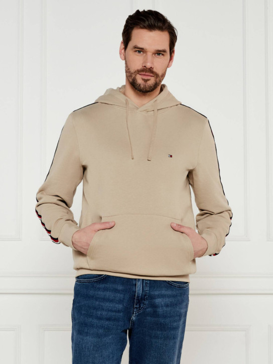 Tommy Hilfiger pánská béžová mikina