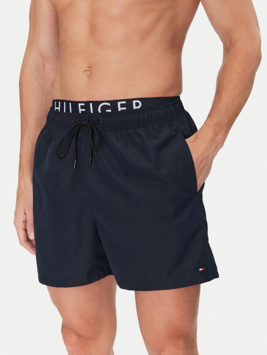 Tommy Hilfiger pánské tmavě modré plavky