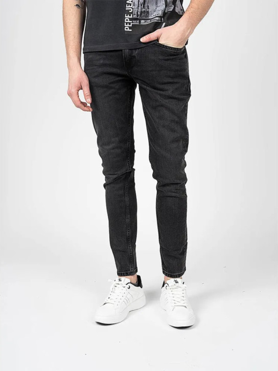 Pepe Jeans pánské šedé džíny