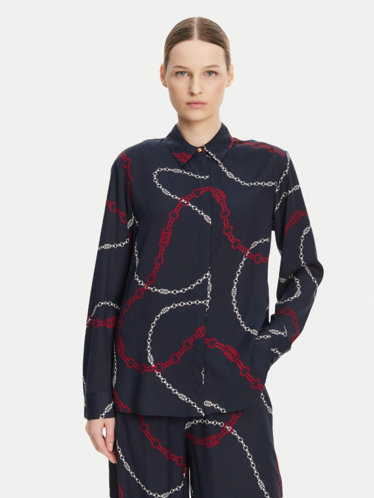 Tommy Hilfiger dámská vzorovaná halenka