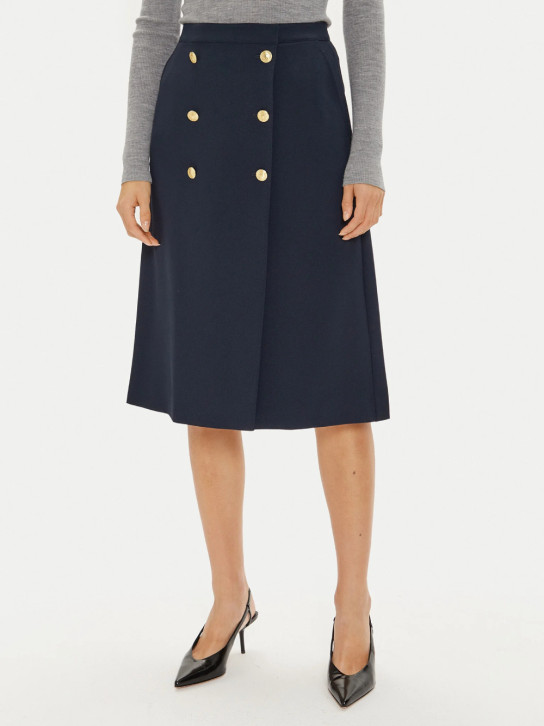 Tommy Hilfiger dámská modrá sukně