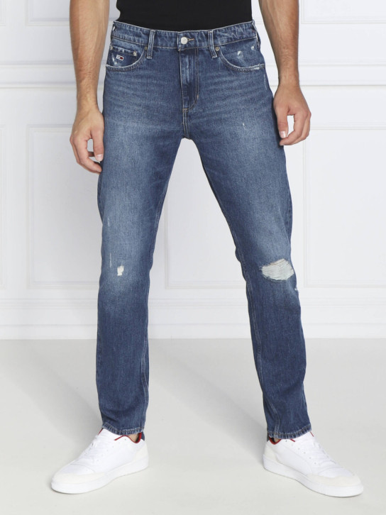 Tommy Jeans pánské modré džíny