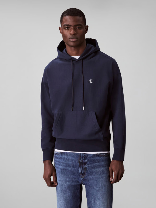 Calvin Klein pánská tmavě modrá mikina