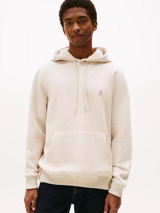 Tommy Hilfiger pánská krémová mikina