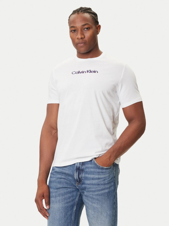 Calvin Klein pánské bílé tričko