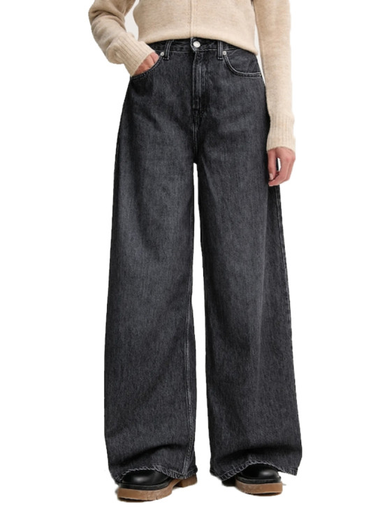 Pepe Jeans dámské černé džíny