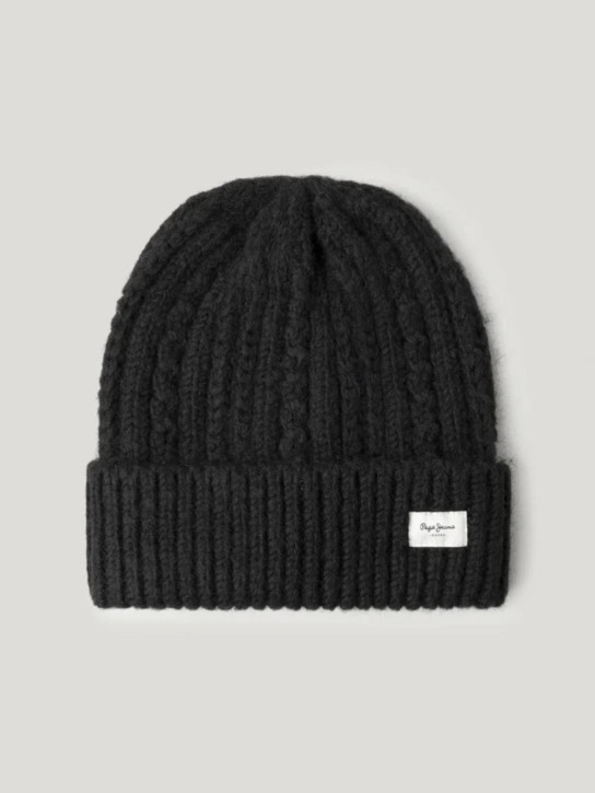 Pepe Jeans dámská černá čepice