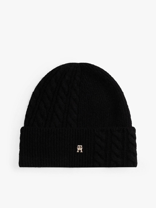 Tommy Hilfiger dámská černá čepice 