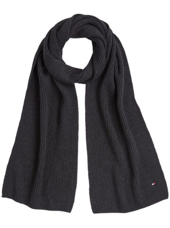 Tommy Hilfiger pánská šedá šála