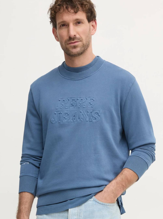 Pepe Jeans pánská modrá mikina Darius