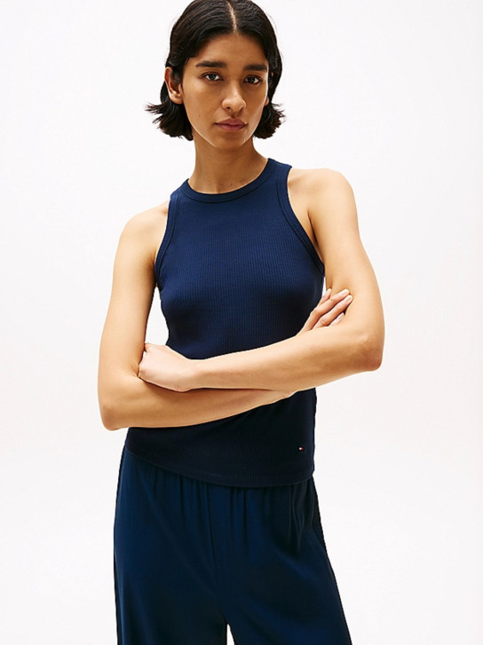 Tommy Hilfiger dámské tmavě modré tílko