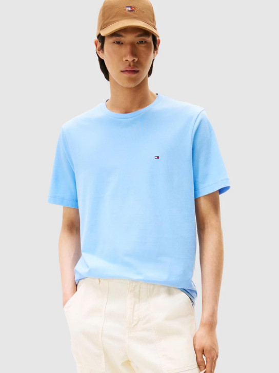 Tommy Hilfiger pánské světle modré tričko