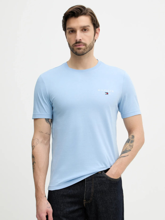 Tommy Hilfiger pánské světle modré triko