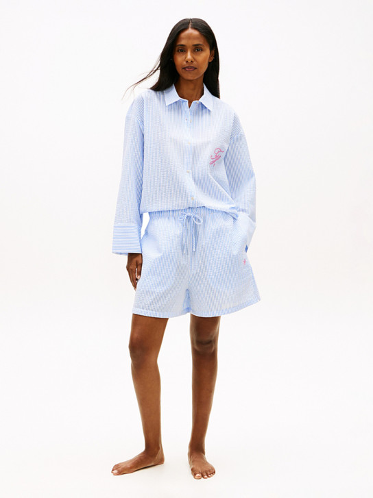Tommy Hilfiger dámské modré šortky