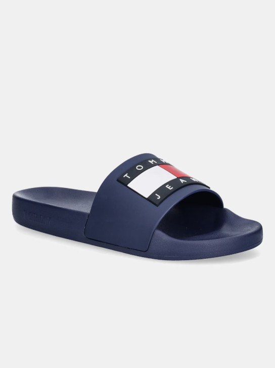 Tommy Jeans dámské tmavě modré pantofle