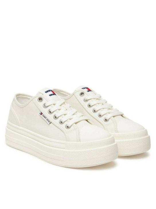 Tommy Jeans dámské bílé tenisky