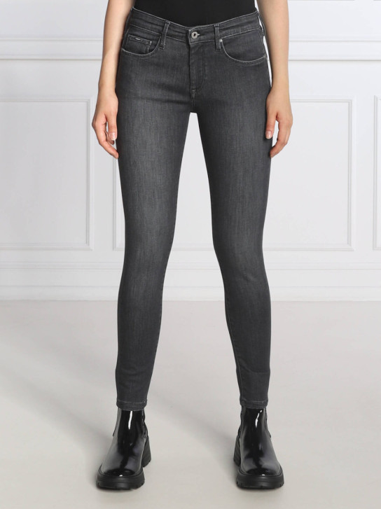 Pepe Jeans dámské šedé džíny Zoe