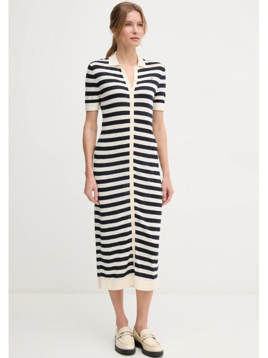 Tommy Hilfiger dámské pruhované šaty