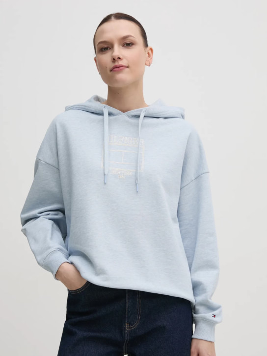 Tommy Hilfiger dámská modrá mikina