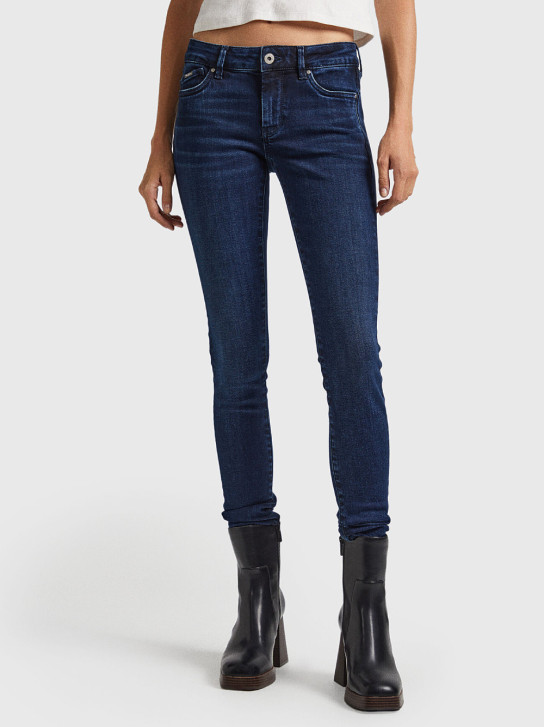 Pepe Jeans dámské modré džíny Pixie