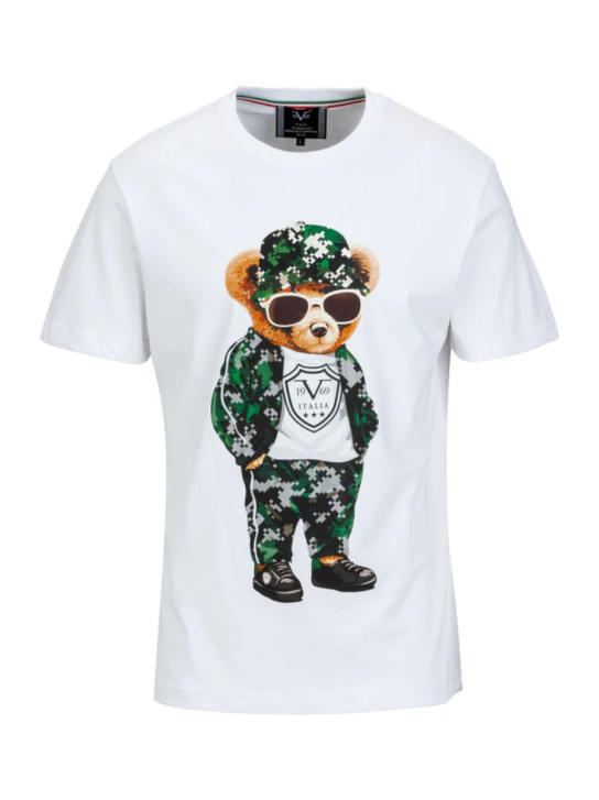 19v69 pánské bílé tričko