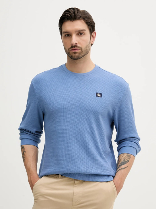 Calvin Klein pánské modré tričko