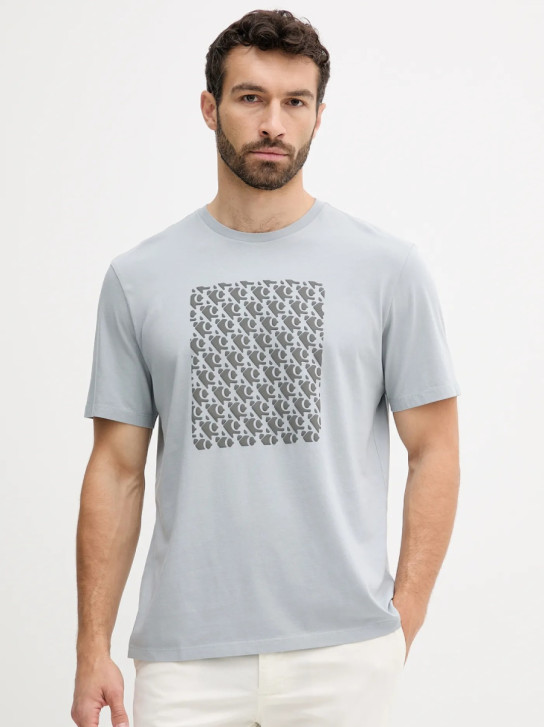 Calvin Klein pánské šedé tričko