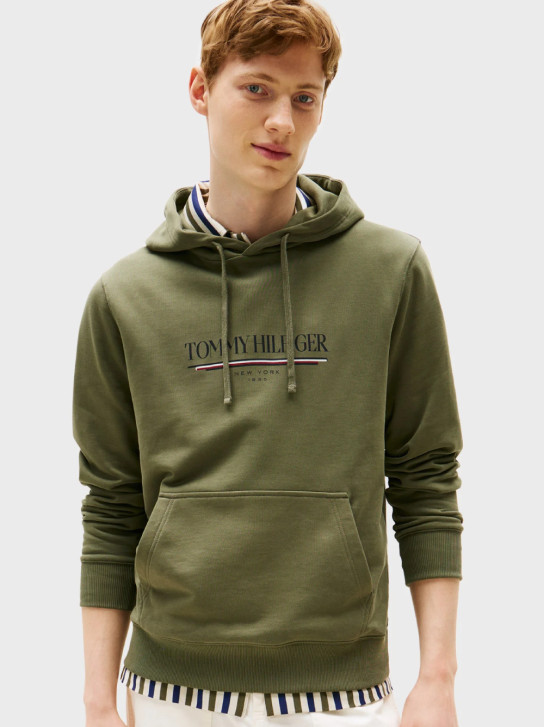   Tommy Hilfiger pánská zelená mikina