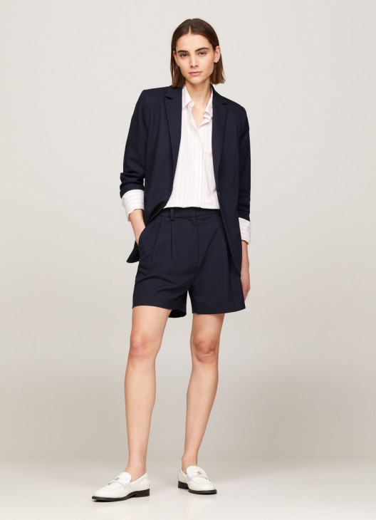 Tommy Hilfiger dámské tmavěmodré šortky