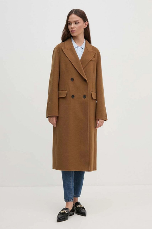 Tommy Hilfiger dámský hnědý kabát