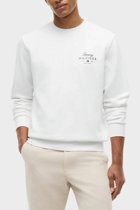 Tommy Hilfiger pánská bílá mikina