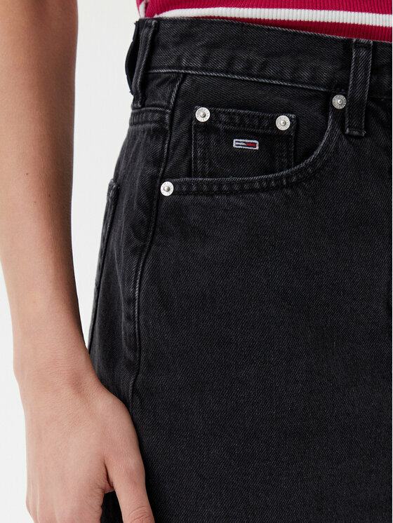 detail Tommy Jeans dámská džínová sukně