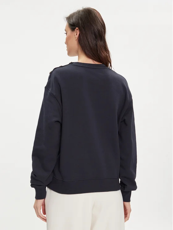 detail Tommy Hilfiger dámská tmavě modrá mikina