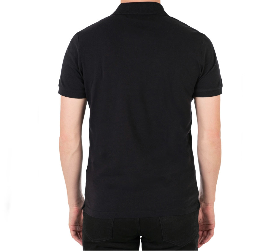 detail Calvin Klein pánské černé polo Core